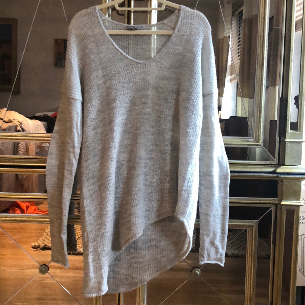 Helmut Lang Alpaca Grey Sweater Size L